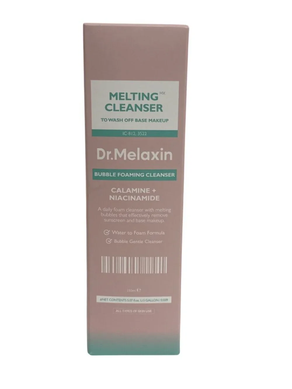Dr. Melaxin Melting Cleanser Bubble Foaming Cleanser 150mL Calamine Niacinamide